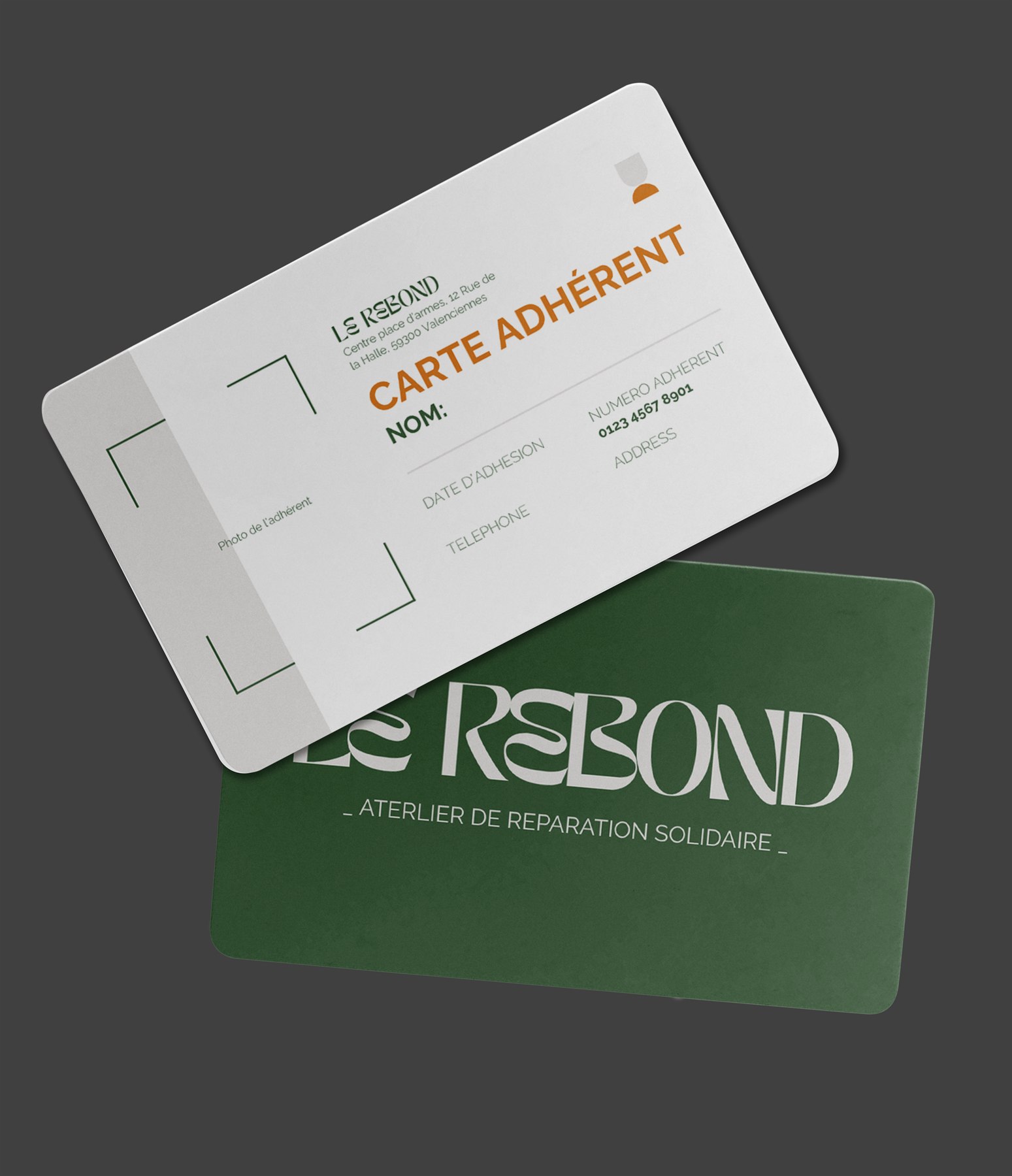 Membership card of Le Rebond